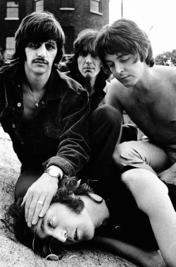 beatles-Don McCullin (photo) The Beatles circa 1968 (© Don McCullin)