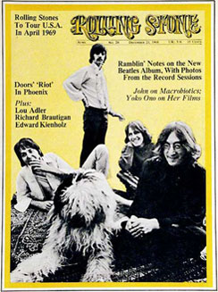 Rolling Stone Magazine, (December 1968)
