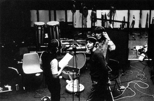 John, Paul and George, Twickenham Studios, London, (1968)