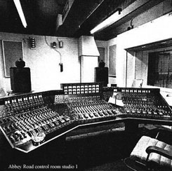 Abby Road Studios control room.