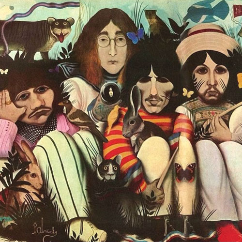 The White Album's original working title was A Doll's House. According to some accounts, an illustration was prepared for the cover of A Doll's House by the famed artist Patrick but the plain white cover was opted for instead.