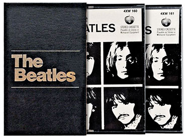 The Beatles released as a double-cassette box in December of 68' The Beatles released as a double-cassette box in December of 68'