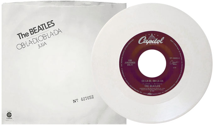 The Beatles (White Album on White Vinyl, Capitol)