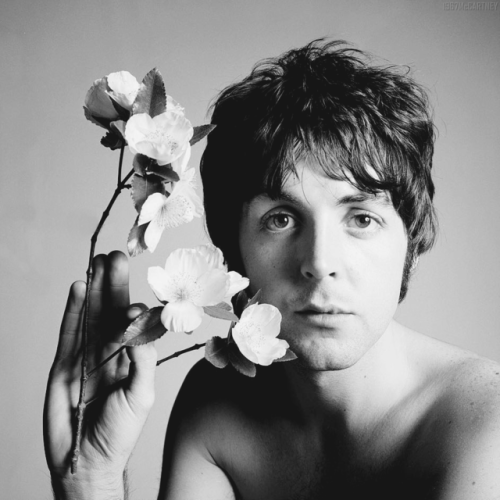 Paul McCartney photographed by Richard Avedon on Aug. 11, 1967